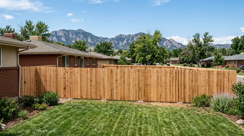 Wood & Privacy Fence Installation Denver