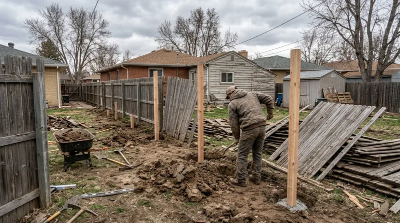 Fence Replacement & Removal Denver
