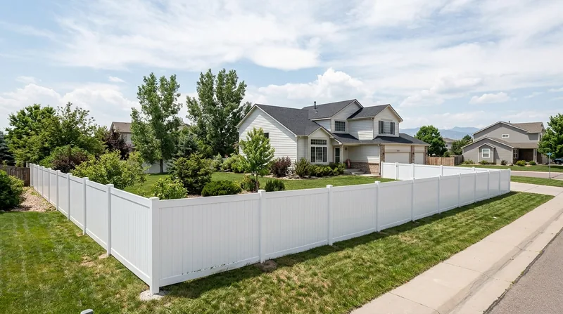 Vinyl & PVC Fence Installation Denver