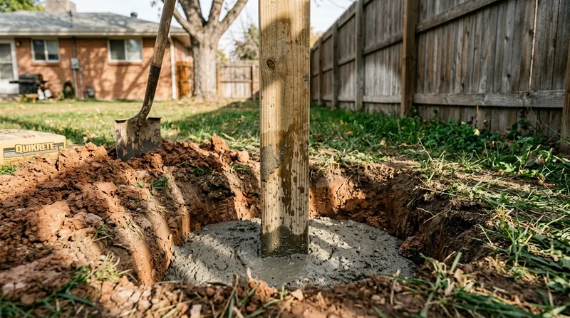 Fence Post Repair & Replacement Denver